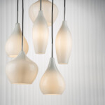 803060 Подвес PENTOLA 6х40W E14 ХРОМ/БЕЛЫЙ — изображение 8