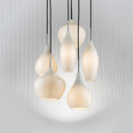 803060 Подвес PENTOLA 6х40W E14 ХРОМ/БЕЛЫЙ — изображение 10