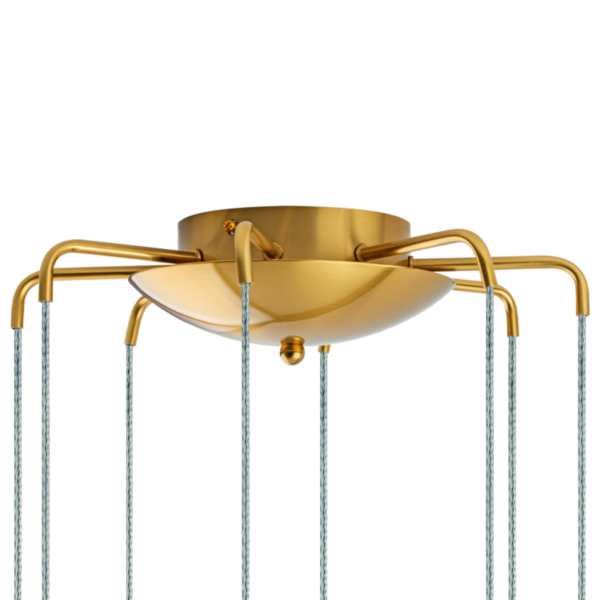 L8T747143 Люстра TUBO LED 40W 2240LM 360G ЗОЛОТО 4000K (574733+747143 (8шт) — изображение 2