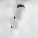 812017 Люстра GLOBO 1х40W E14 ЧЕРНЫЙ/БЕЛЫЙ — изображение 3