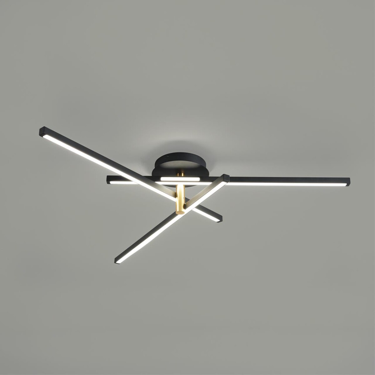 6547/56CL LEDIO LN26 274 чёрный, золотой Потолочный светильник LED 56W 4000K 2160Лм 220V PARKER — изображение 2