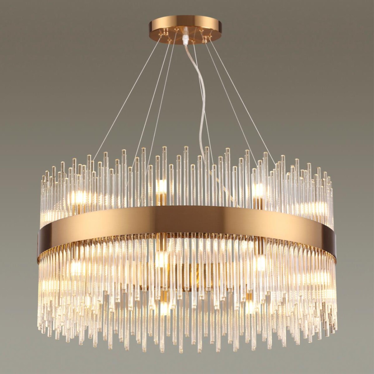 4722/18 HALL ODL20 646 бронзовый/стекло/прозрачный Люстра G9 18*33W 220V FOCCO — изображение 4