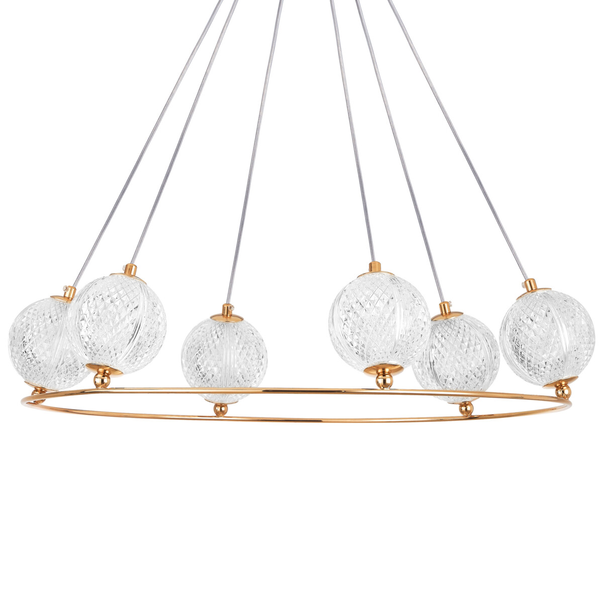 737063 Люстра ACRILE G9 6х6W(led) G9 ЗОЛОТО — изображение 4