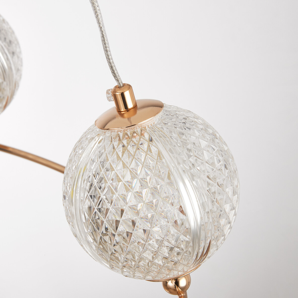 737063 Люстра ACRILE G9 6х6W(led) G9 ЗОЛОТО — изображение 9