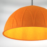 799407 Люстра FENICIA 1х12W  (led) E27 ЧЕРНЫЙ/ОРАНЖЕВЫЙ — изображение 11