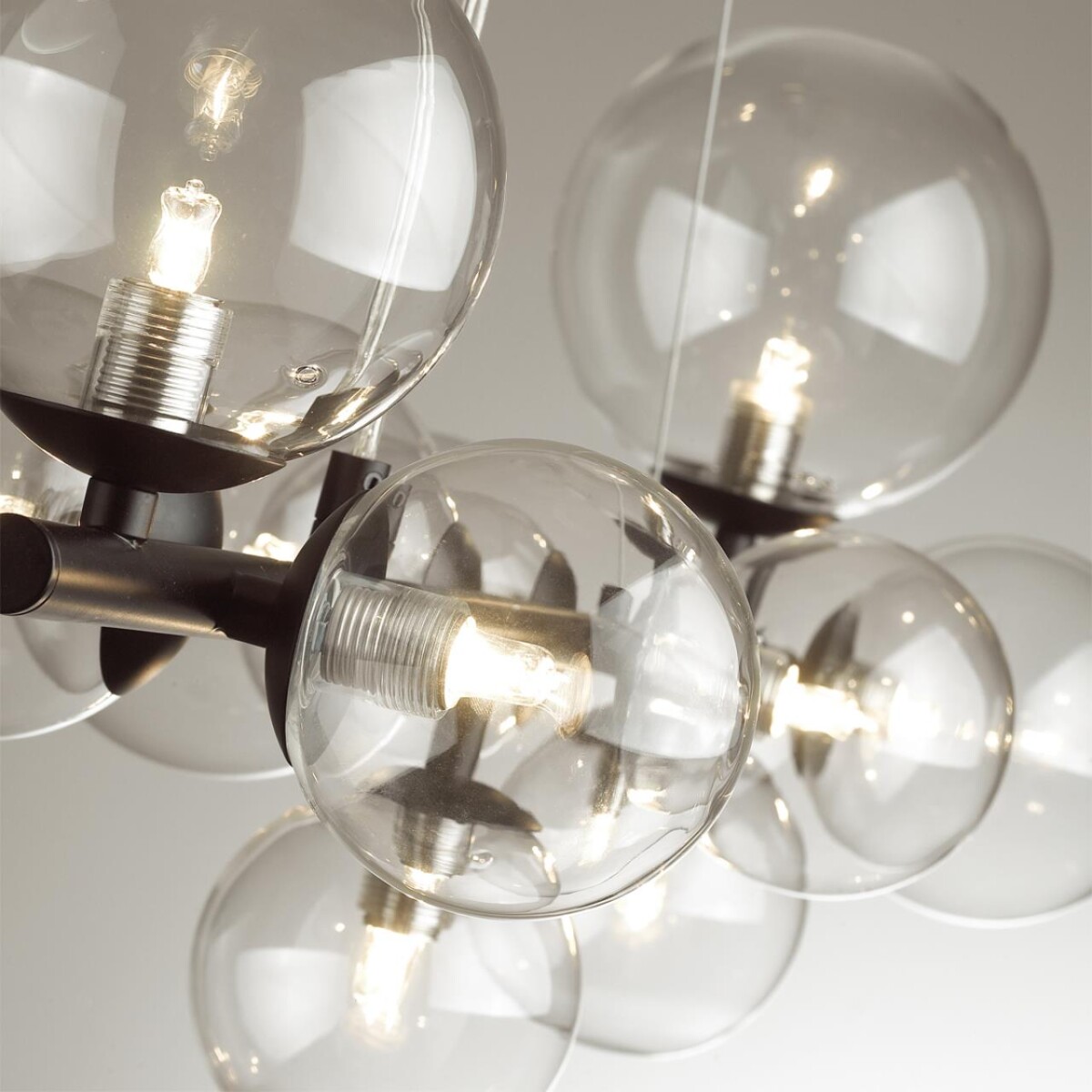 4818/11 MODERN ODL21 535 черный/прозрачный Люстра G9 11*40W TOVI — изображение 5