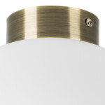 в наличии 812031 Люстра GLOBO 1х40W E14 БРОНЗА/БЕЛЫЙ - купить в интернет-магазине Светильники Торг