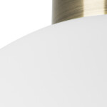 в наличии 812031 Люстра GLOBO 1х40W E14 БРОНЗА/БЕЛЫЙ - купить в интернет-магазине Светильники Торг