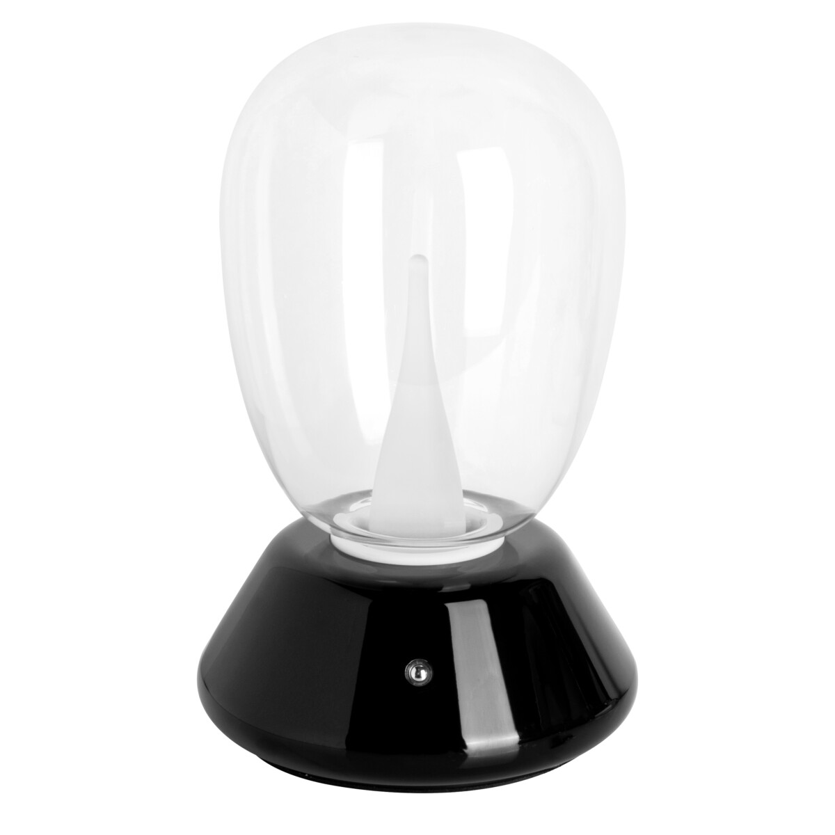 807907 Настольная лампа UOVO III LED 10W 800LM G ЧЕРНЫЙ/ПРОЗРАЧНЫЙ 3000K — изображение 1