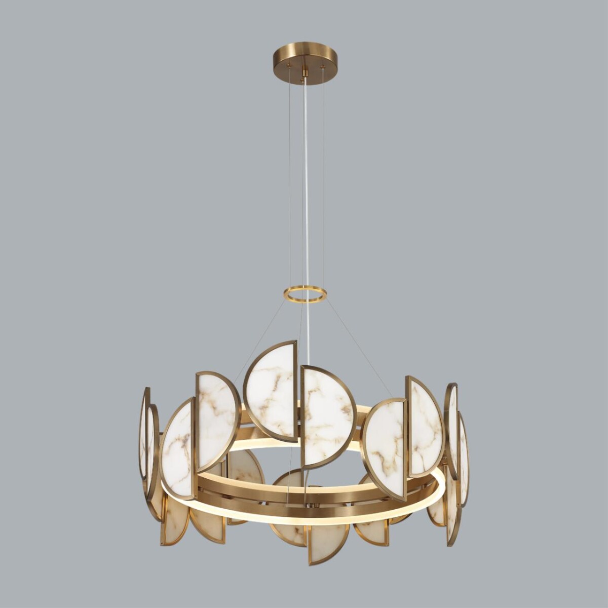 5447/40L L-VISION ODL_EX25 085 Люстра бронзовый/металл/акрил/искусственный алебастр IP20 LED 40W 3000K 220V TOSCANA — изображение 5