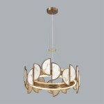 5447/40L L-VISION ODL_EX25 085 Люстра бронзовый/металл/акрил/искусственный алебастр IP20 LED 40W 3000K 220V TOSCANA — изображение 5