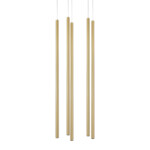 L5T747443 Люстра TUBO LED 25W 1600LM 25G ЗОЛОТО 4000K (574723+747443 (5шт) — изображение 3