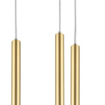 L5T747443 Люстра TUBO LED 25W 1600LM 25G ЗОЛОТО 4000K (574723+747443 (5шт) — изображение 6