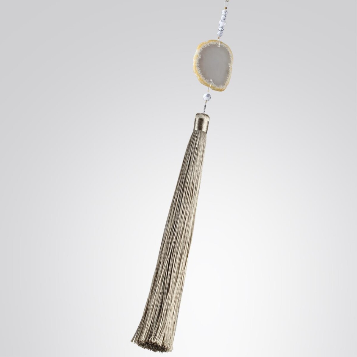 5432/1F MODERN ODL_EX25 089 золотой(под латунь)/стекло/кисточка/агат Торшер E14 1*40W FIOLENT — изображение 6