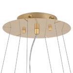 802163 Подвес NUBI 6х40W E27 ШАМПАНЬ/БЕЛЫЙ — изображение 3