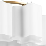 802163 Подвес NUBI 6х40W E27 ШАМПАНЬ/БЕЛЫЙ — изображение 4