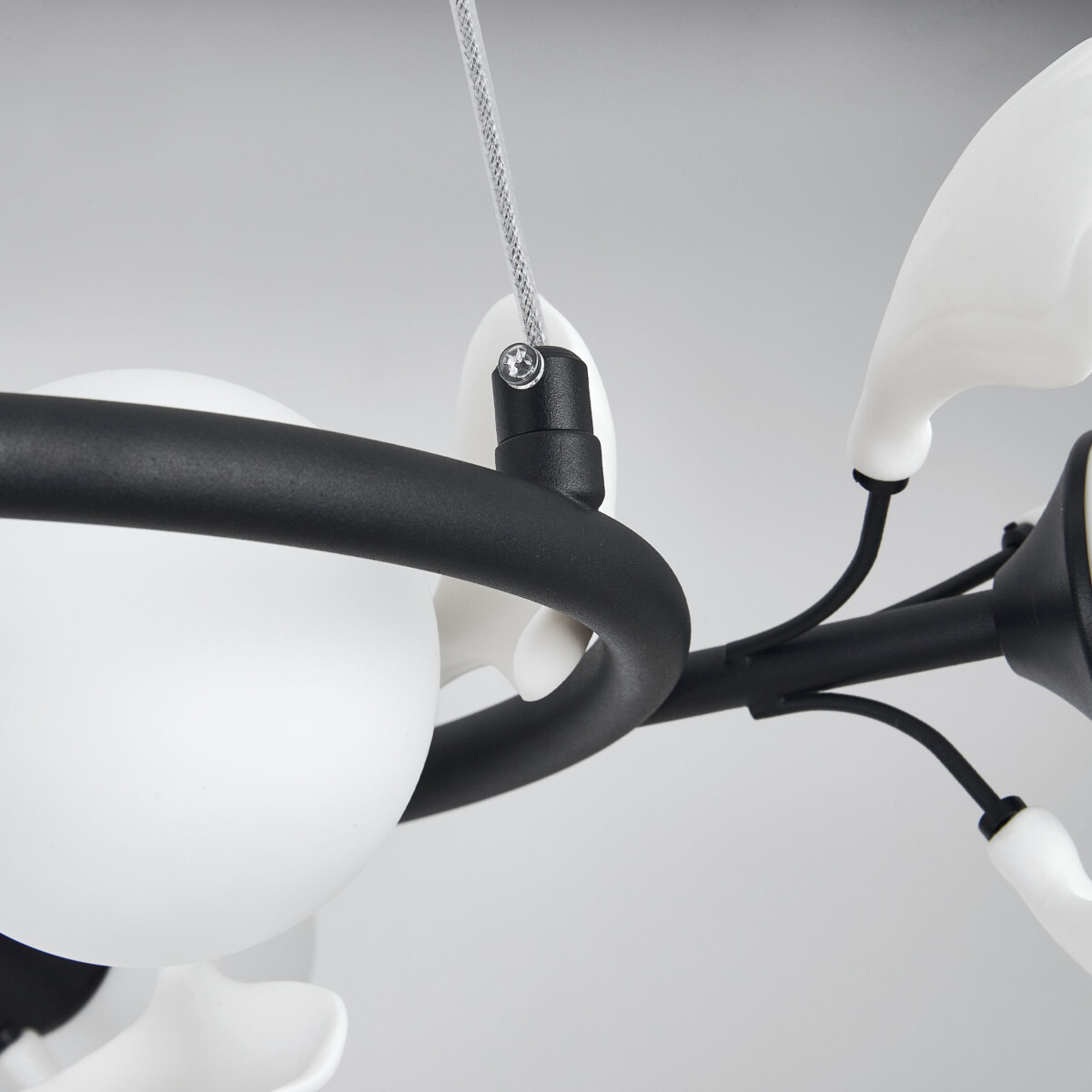 799067 Люстра CERAMO BW 6х6W(led) G9 ЧЕРНЫЙ/БЕЛЫЙ — изображение 10