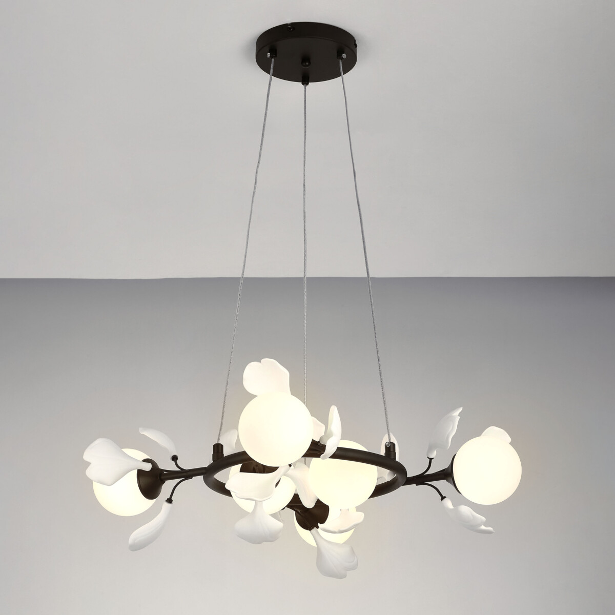 799067 Люстра CERAMO BW 6х6W(led) G9 ЧЕРНЫЙ/БЕЛЫЙ — изображение 12