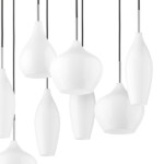 803120 Подвес PENTOLA 12x40W E14 ХРОМ/БЕЛЫЙ — изображение 8