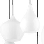 803120 Подвес PENTOLA 12x40W E14 ХРОМ/БЕЛЫЙ — изображение 9