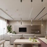 6643/5FL HIGHTECH ODL24 303 черный/металл/акрил Напольный светильник (выкл. и диммер на корпусе) IP20 LED 6W 3000K 220V MALI — изображение 2