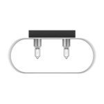 808620 Светильник настенный MURO 2х40W G9 ХРОМ/БЕЛЫЙ — изображение 6