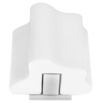 802610 Бра NUBI 1х40W E14 ХРОМ/БЕЛЫЙ — изображение 4