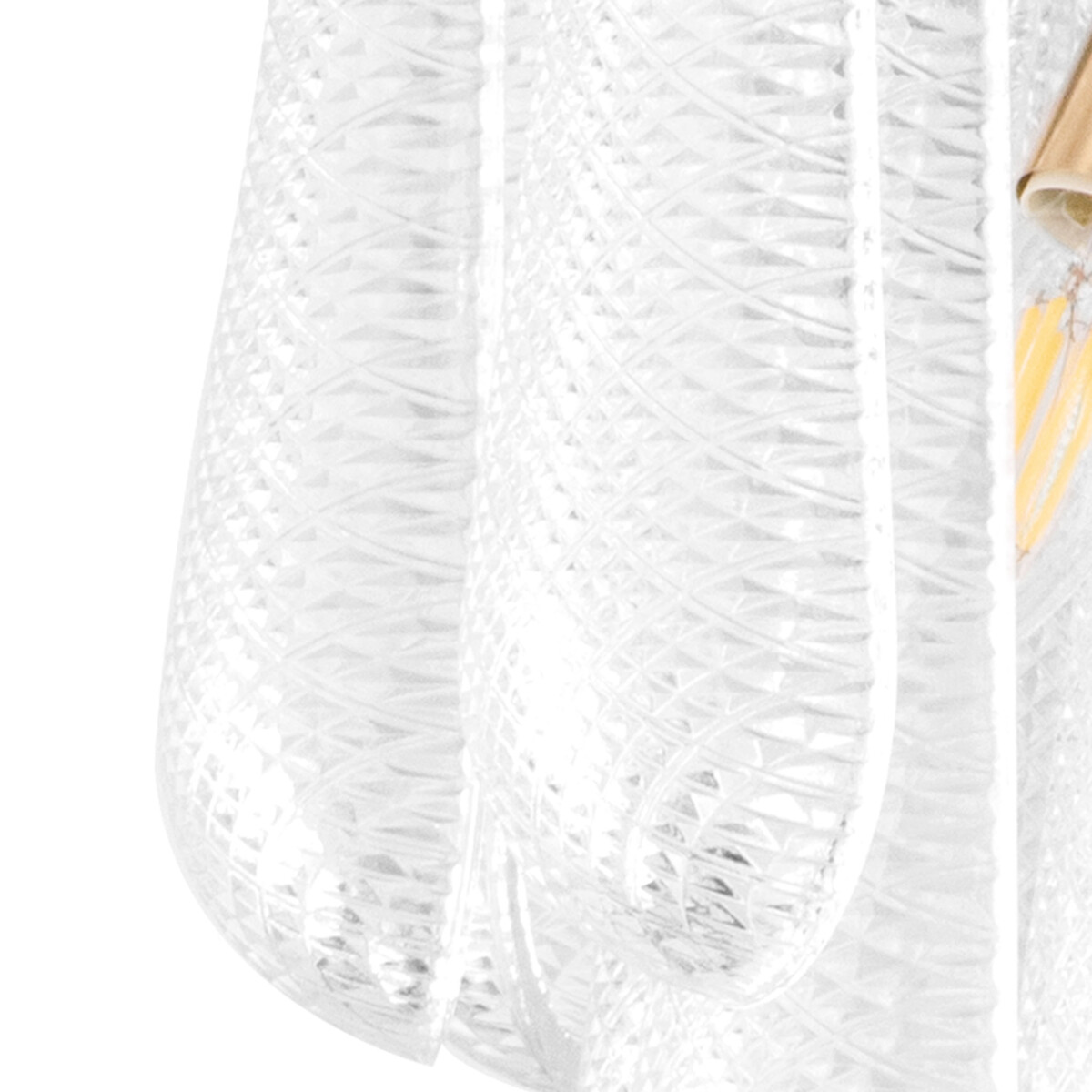 799082 (2КОР!) Люстра RETRO II 8х6W(led) E14 ЗОЛОТО/ПРОЗРАЧНЫЙ — изображение 5