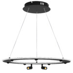 740467 Люстра DIVE LED 90W 4900LM G ЧЕРНЫЙ 3000/4000/6000K