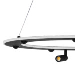 740467 Люстра DIVE LED 90W 4900LM G ЧЕРНЫЙ 3000/4000/6000K — изображение 4