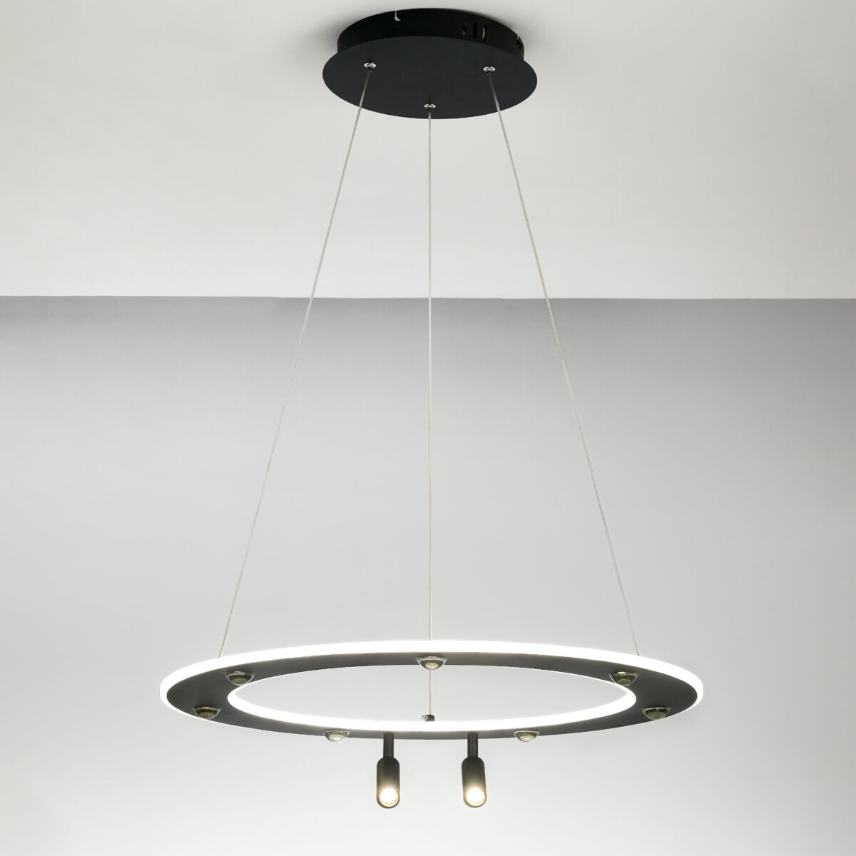 740467 Люстра DIVE LED 90W 4900LM G ЧЕРНЫЙ 3000/4000/6000K — изображение 10