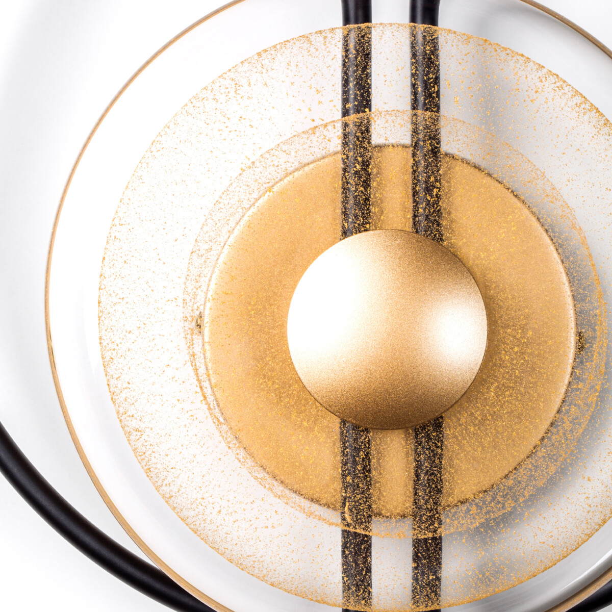 609622 Бра ERICA 5W LED 110LM G ЧЕРНЫЙ/ЗОЛОТО 3000K — изображение 8