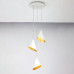 757036 Люстра CONE GW 3х6W(led) G9 БЕЛЫЙ/ЗОЛОТО — изображение 12