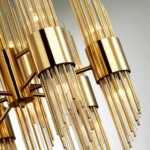 4847/2W HALL ODL21 420 золото/металл/стекло Бра G9 2*40W FLAMBI — изображение 5