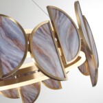 5448/40L L-VISION ODL_EX25 085 Люстра бронзовый/металл/акрил/искусственный мрамор IP20 LED 40W 3000K 220V TOSCANA — изображение 4