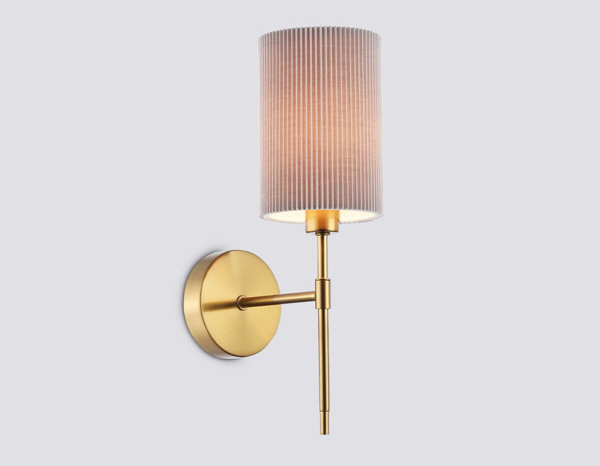 LH72385 BS/GR латунь/серый E14 max 40W 190*110*340 — изображение 1