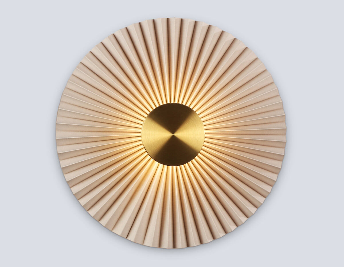 LH72643_mode1 LH72643 BR/WH латунь/бежевый 6W 3000K D300*100 — изображение 1