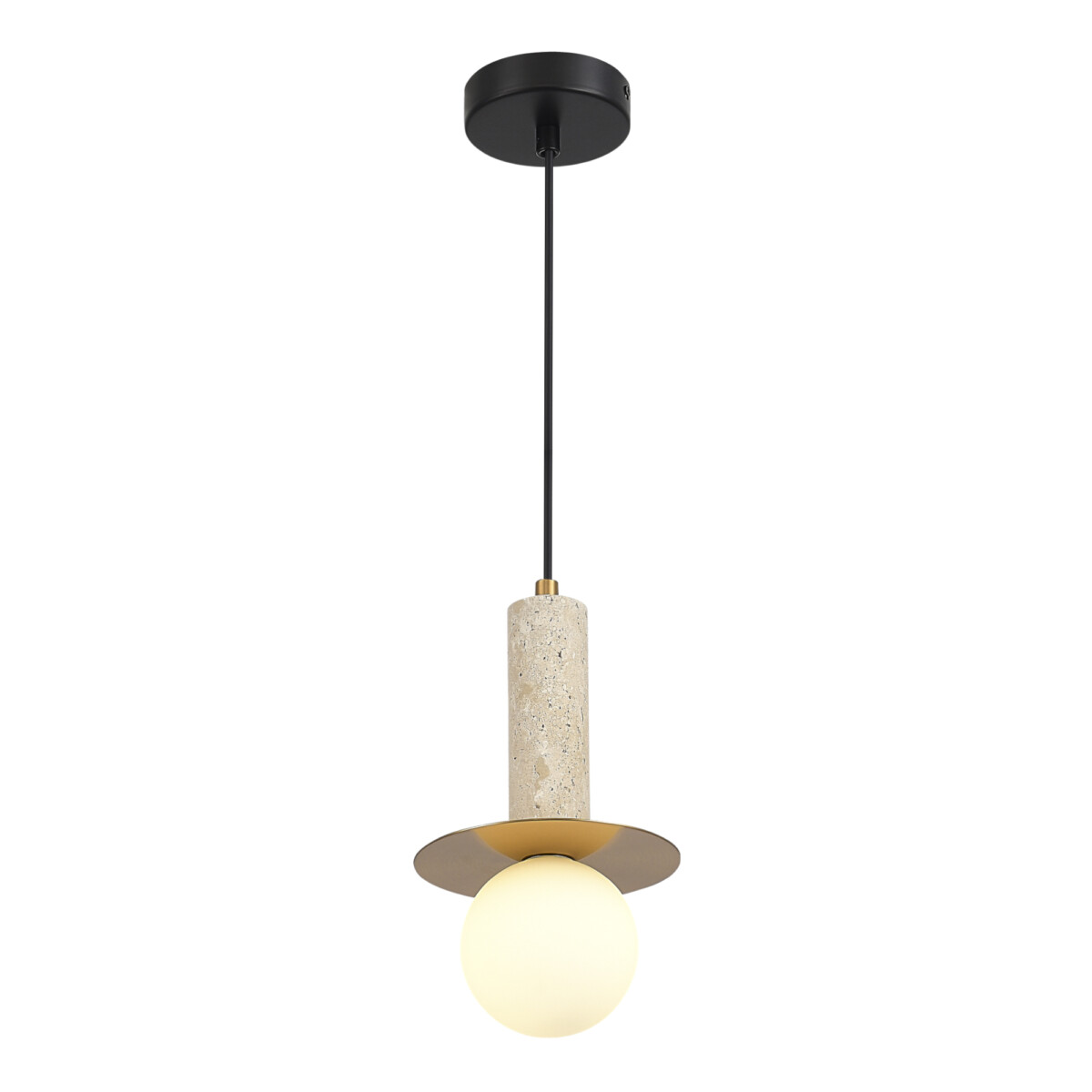 SL1194.303.01 Светильник подвесной ST-Luce латунь/белый G9 1*5W 4000K EARTHY — изображение 3