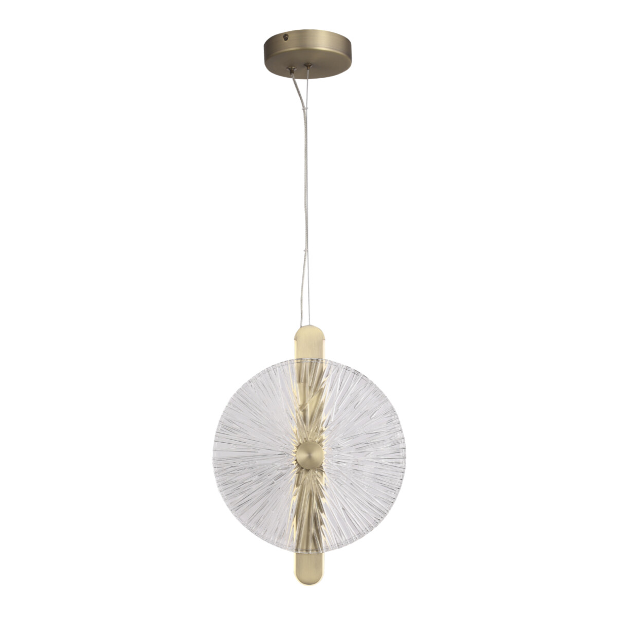 SL6141.303.01 Светильник подвесной ST-Luce бронза/прозрачный LED 1*11W 4000K WASI — изображение 1