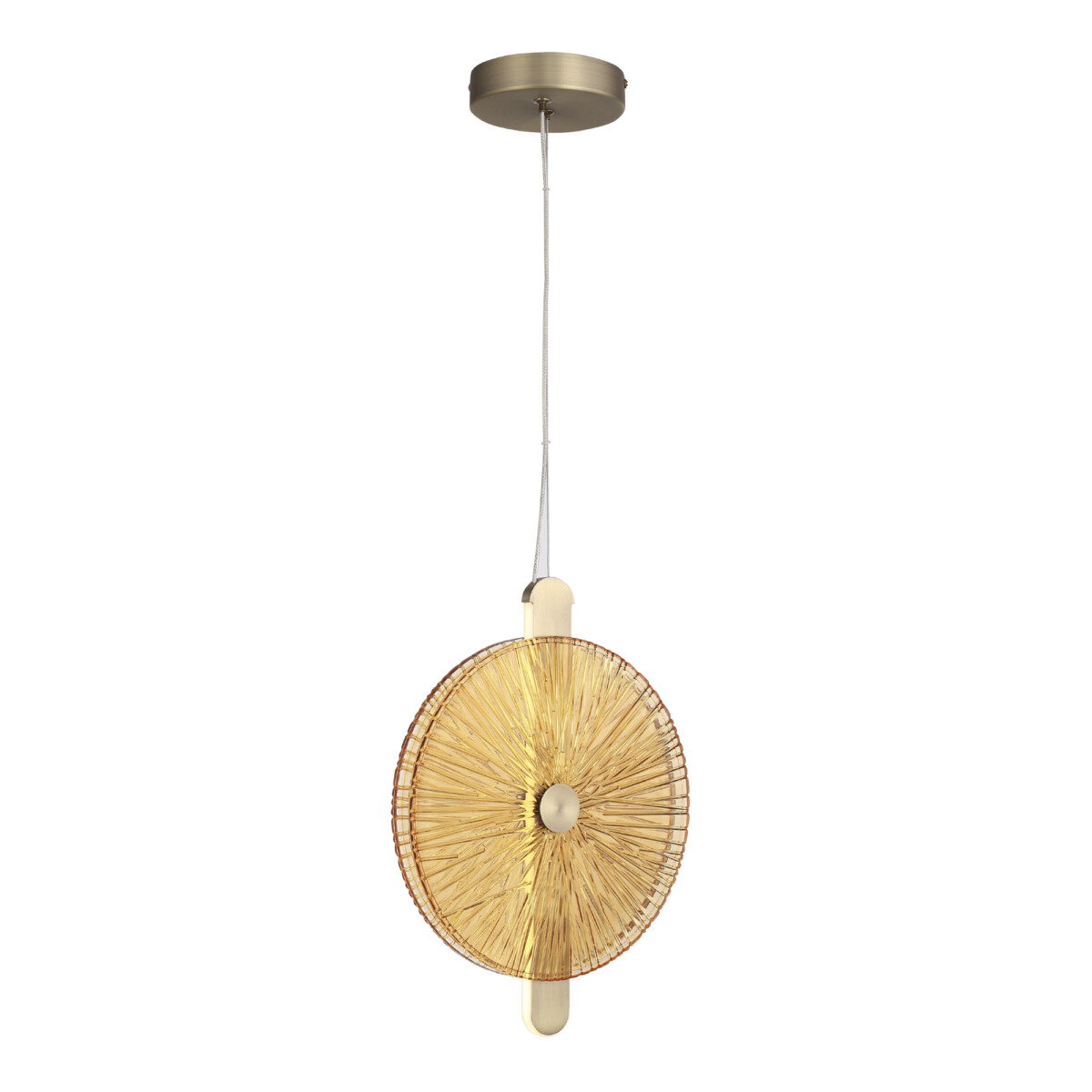 SL6141.313.01 Светильник подвесной ST-Luce бронза/янтарь LED 1*11W 4000K WASI — изображение 3