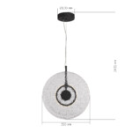 SL6142.403.01 Светильник подвесной ST-Luce черный/радужный LED 1*8W 4000K ALUMNO — изображение 6