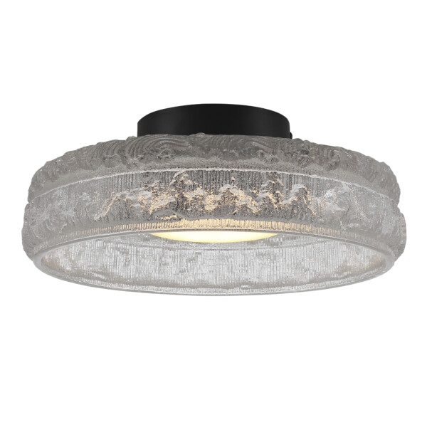 SL6143.402.01 Светильник потолочный ST-Luce черный/прозрачный LED 1*15W 4000K ANTIKE