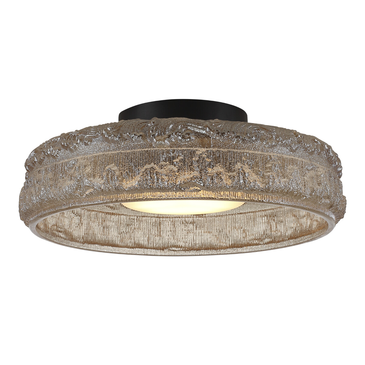 SL6143.422.01_01W SL6143.422.01 Светильник потолочный ST-Luce черный/шампань LED 1*15W 4000K ANTIKE — изображение 1