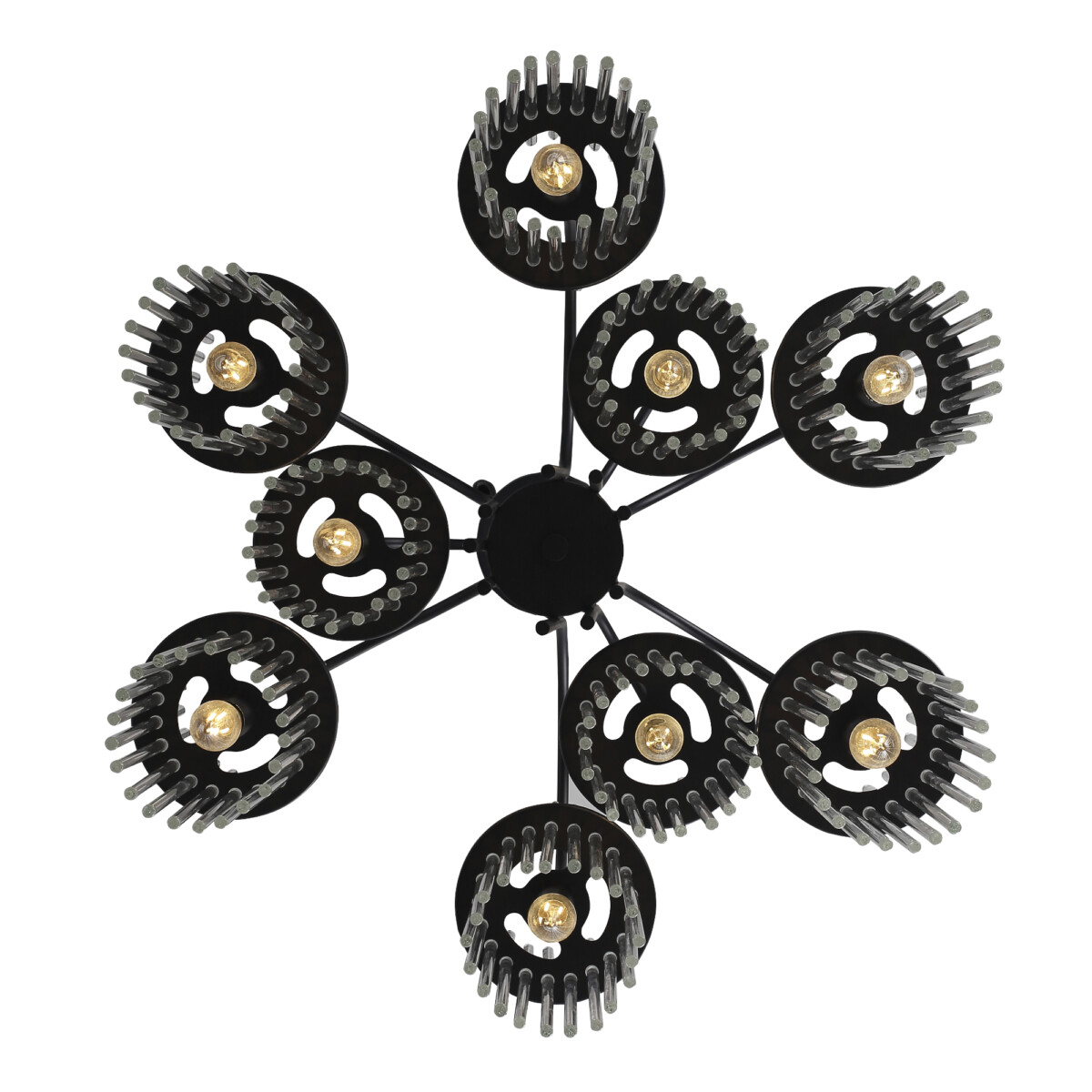 SL6145.403.09 Светильник подвесной ST-Luce черный/прозрачный E14 9*40W TASSE — изображение 4