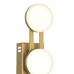 SL6610.201.03 Светильник настенный ST-Luce золотистый/белый LED 1*6W 4000K MONRO — изображение 4