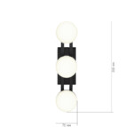 SL6610.401.03 Светильник настенный ST-Luce черный/белый LED 1*6W 4000K MONRO — изображение 3