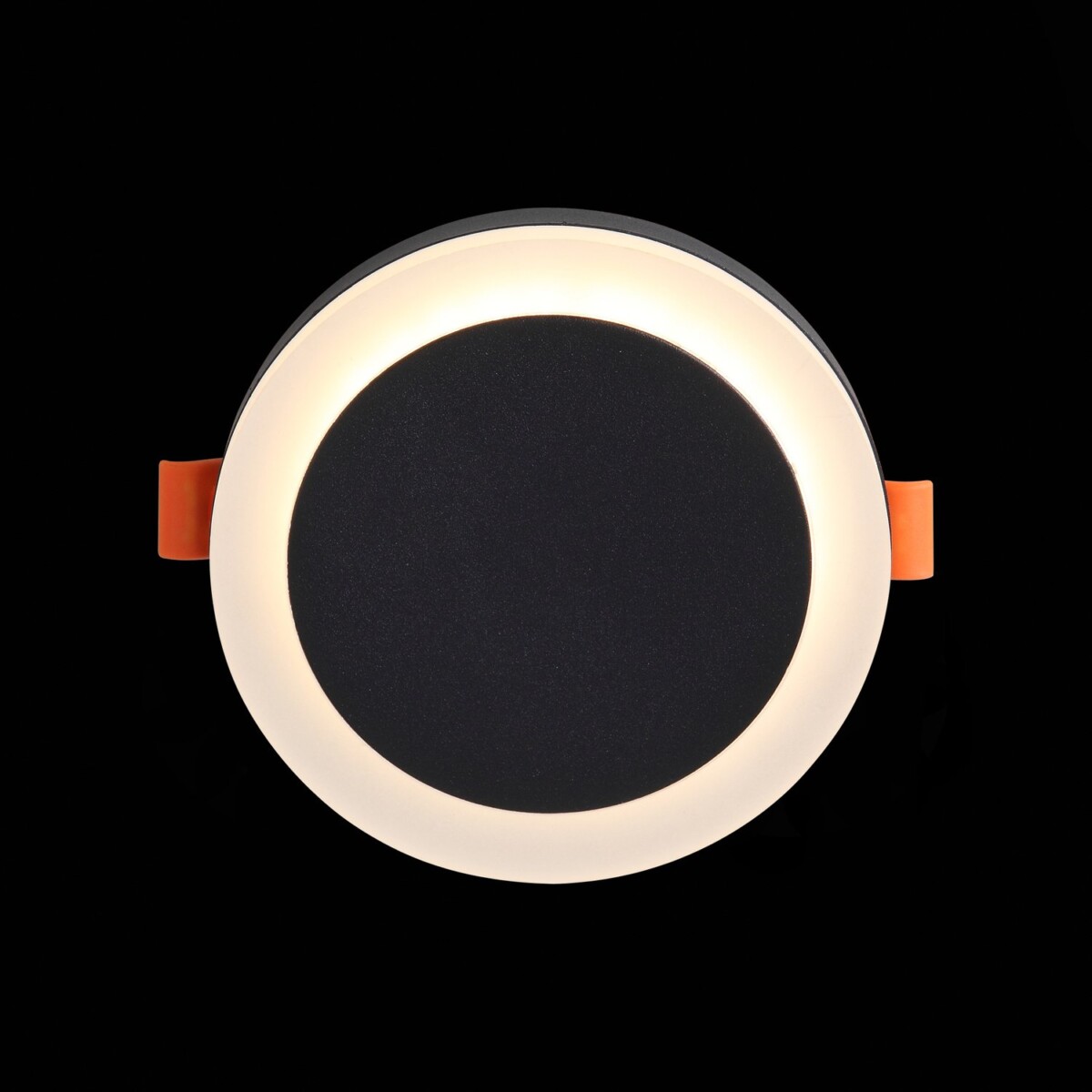ST104.402.06 Светильник встраиваемый Черный LED 1*6W 3000K 468Lm Ra>80 120° IP20 D110xH20 170-240V Встраиваемые светильники — изображение 4