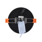 ST104.402.06 Светильник встраиваемый Черный LED 1*6W 3000K 468Lm Ra>80 120° IP20 D110xH20 170-240V Встраиваемые светильники — изображение 9