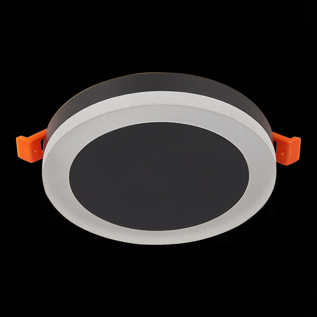 ST104.442.06 Светильник встраиваемый Черный LED 1*6W 4000K 468Lm Ra>80 120° IP20 D110xH20 170-240V Встраиваемые светильники — изображение 4