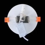 ST104.502.06 Светильник встраиваемый Белый LED 1*6W 3000K 468Lm Ra>80 120° IP20 D110xH20 170-240V Встраиваемые светильники — изображение 7